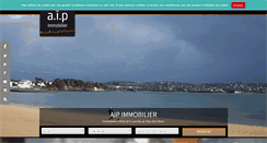 Desktop Screenshot of aip-immobilier.fr
